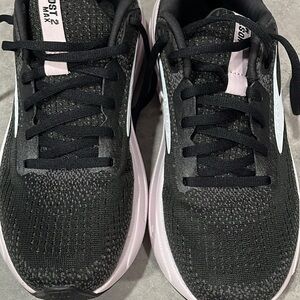 Brooks Black and pink Athletic Shoes